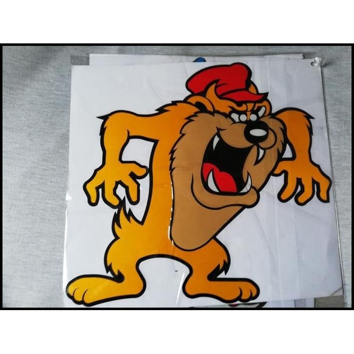 

TERBARU STICKER CUTING 30 X 25 CM TAZMANIA V1 !!