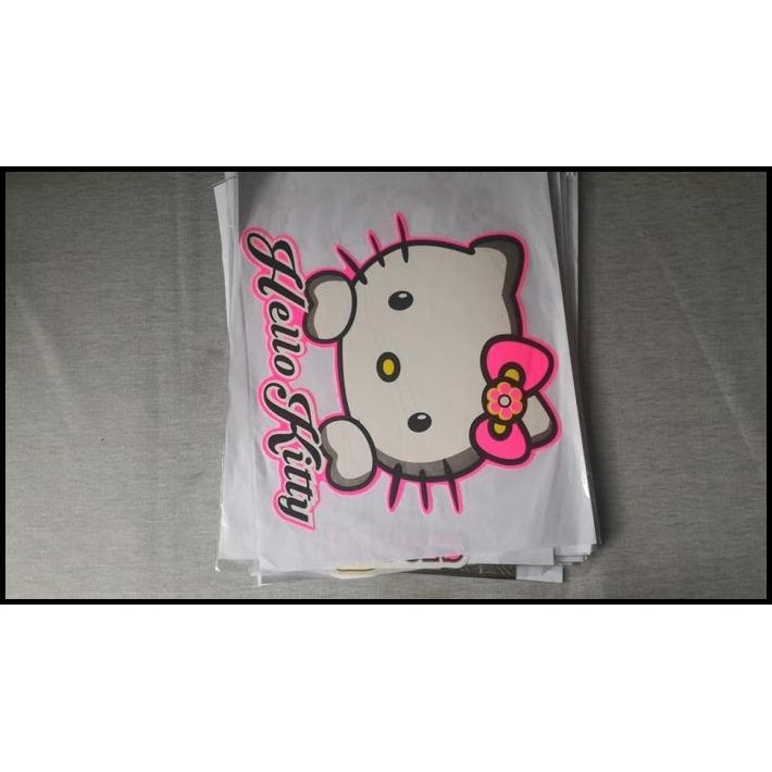 

BEST DEAL STICKER 33X26CM HELLO KITTY KEPALA !!!!!