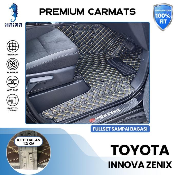 Haima Karpet Mobil Toyota Innova Zenix Fullset Bagasi