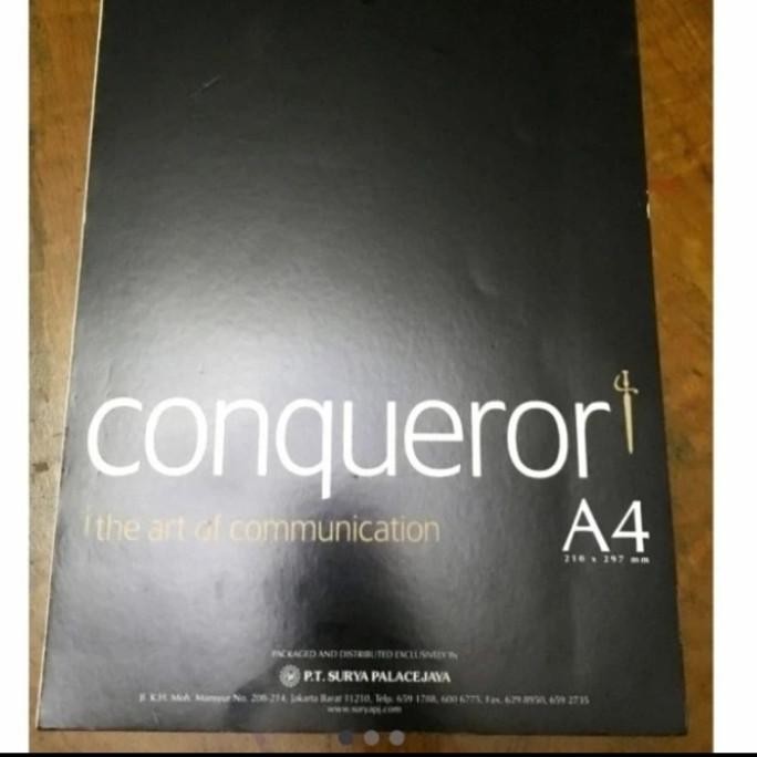 

Kertas Conqueror A4 100 gr Isi 250 sheets