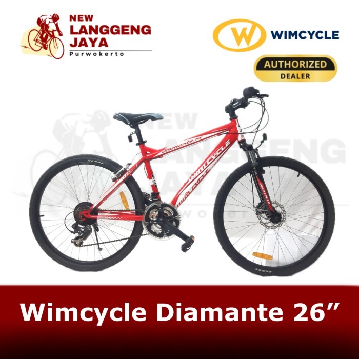 Wimcycle Sepeda MTB Diamante XT 26"