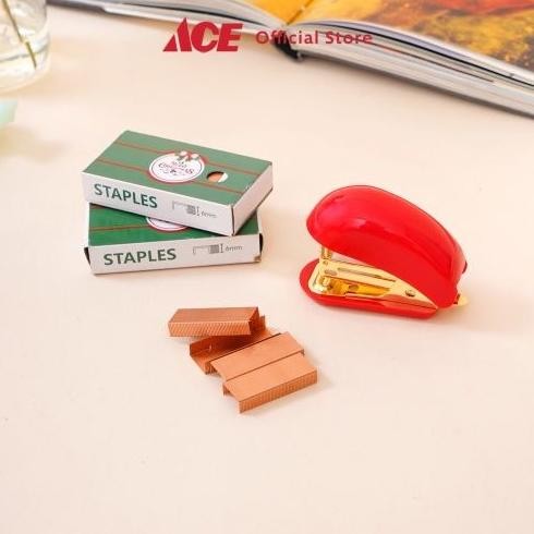 

TERMURAH - Ataru Set Stapler Dengan Isi Staples Hekter Stepler Jepretan Kertas Peralatan Atk Alat Tulis Kantor
