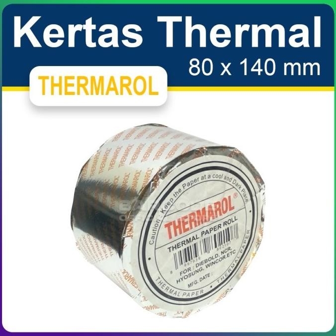 

KERTAS ROLL THERMAL 80 X 140 - 80X140 MM | MESIN ANTRIAN TIKET PARKIR ORIGINAL DAN TERPERCAYA