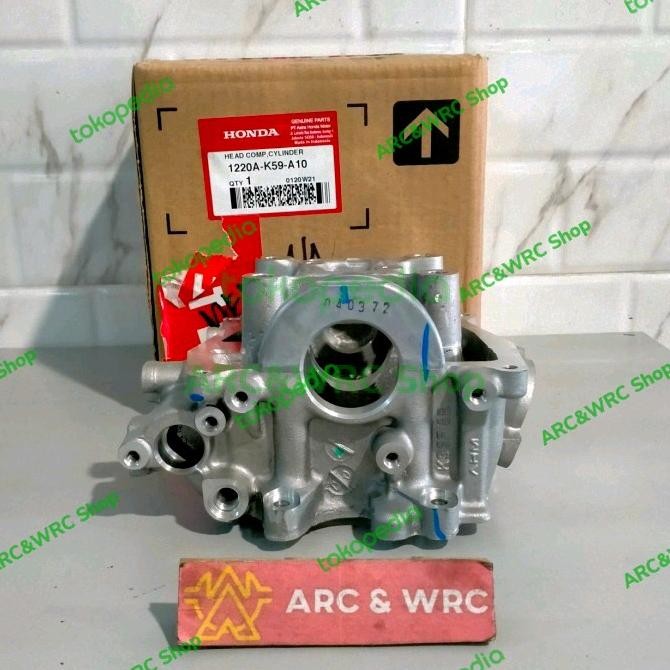 Blok Head Hed Silinder Cylinder Comp Com Honda Vario 150 Esp