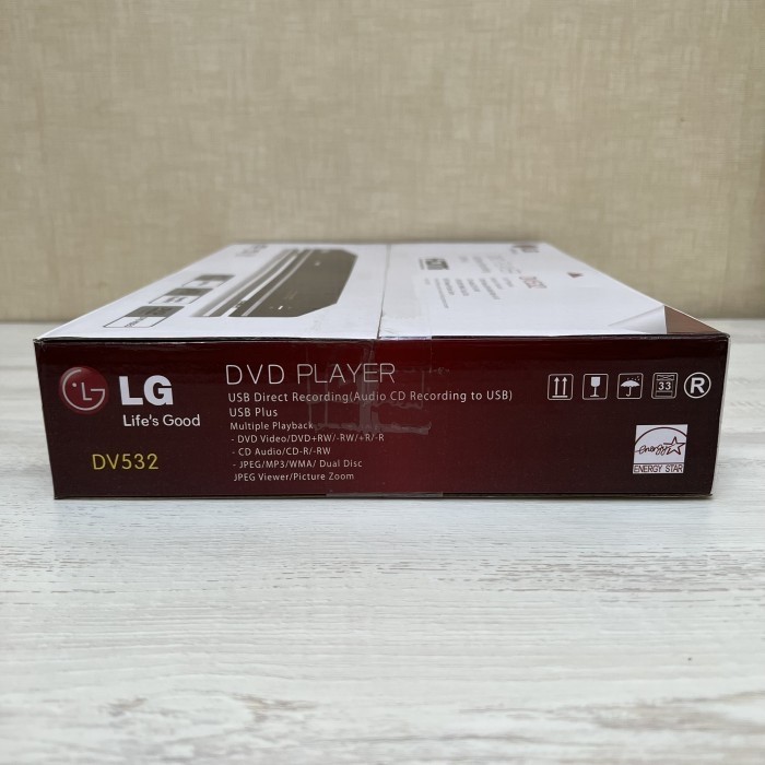 Dvd Player Lg Dv-532 Player Dvd Cd Vcd