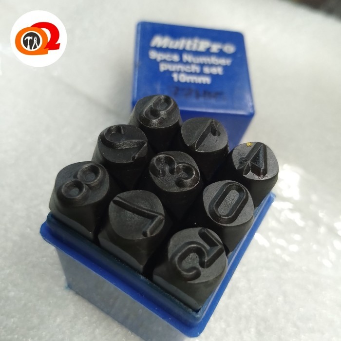 

Angka ketok 10 mm Multipro - Number Punch