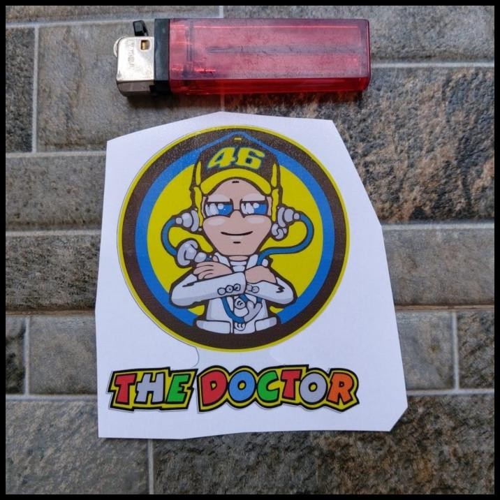 

DISKON STIKER VINYL THE DOCTOR MOTO GP FANS MOTOR HP SEPEDA LAPTOP PRINT CUT !