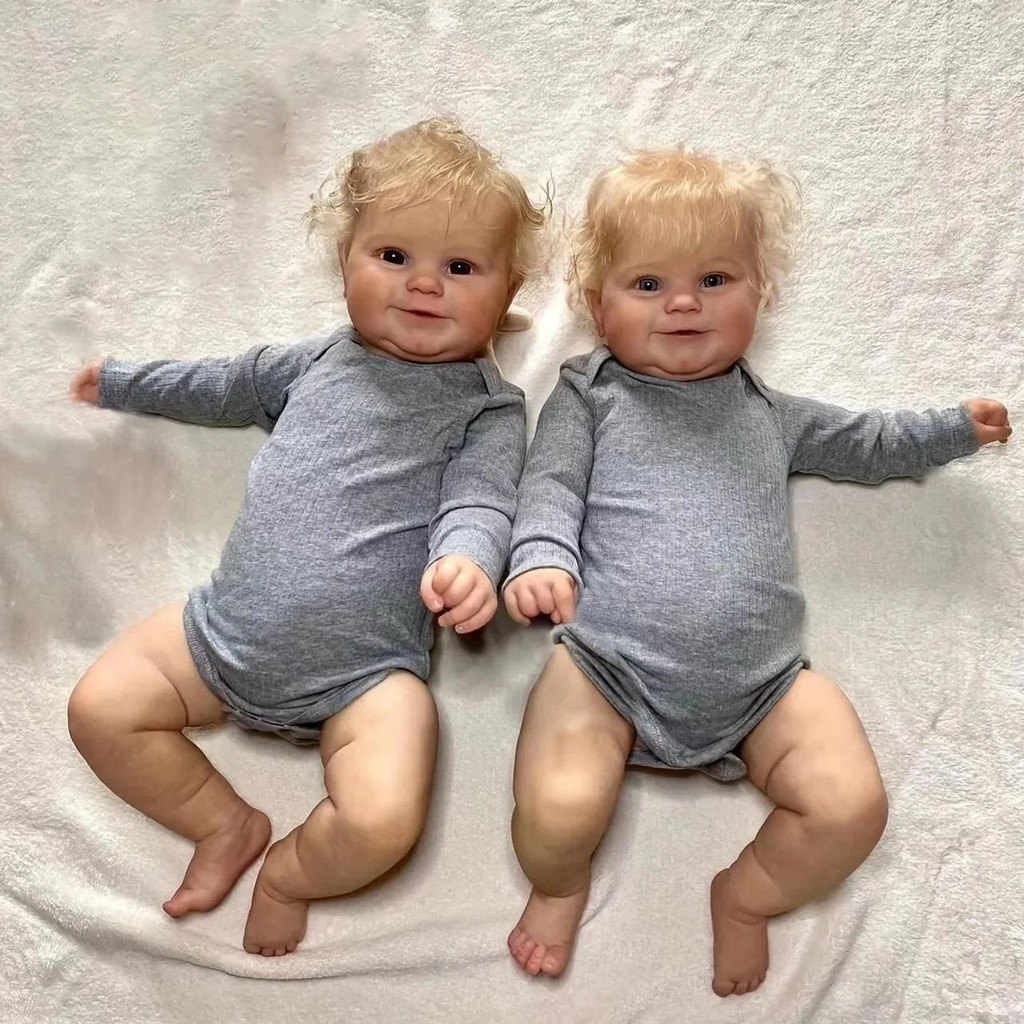 48 cm maddie reborn doll with blond hair handmade soft vinyl bebe reborn baby doll