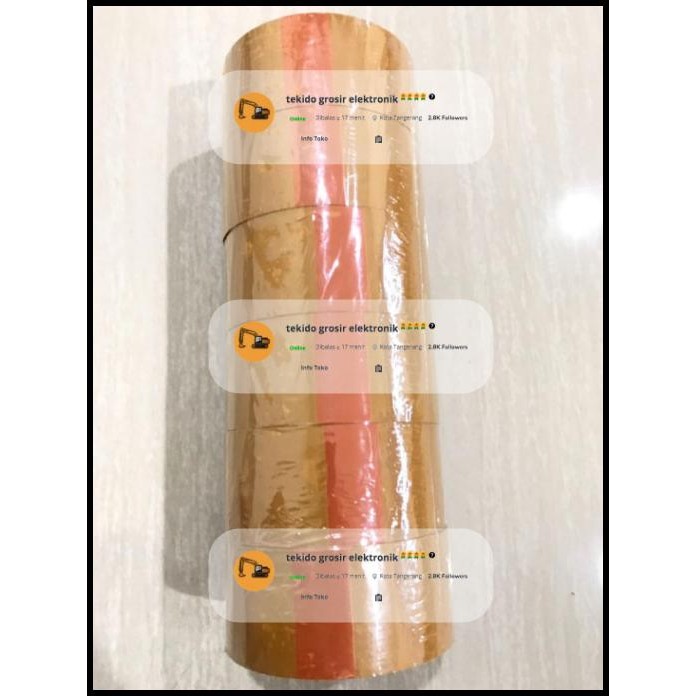 

GRATIS ONGKIR LAKBAN COKLAT 100 YARD X 48 MM KUALITAS SETARA DAIMARU - LAKBAN COKLAT !