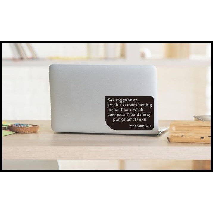 

HOT DEAL STIKER SESUNGGUHNYA JIWA ALLAH AYAT ALKITAB BIBLE KRISTEN KATOLIK MZM