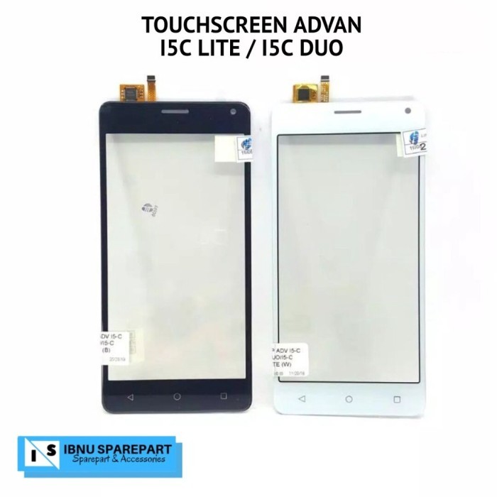 TOUCHSCREEN ADVAN I5C LITE / I5C DUO TOUCH SCREEN LAYAR SENTUH TS TC