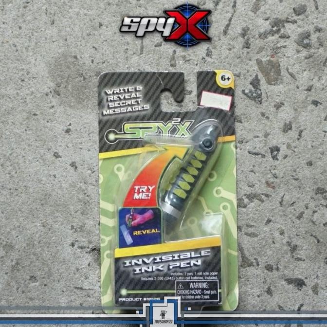 

Spy X Invisible Ink Pen Spyx Mainan Magic Secret Pen Ajaib