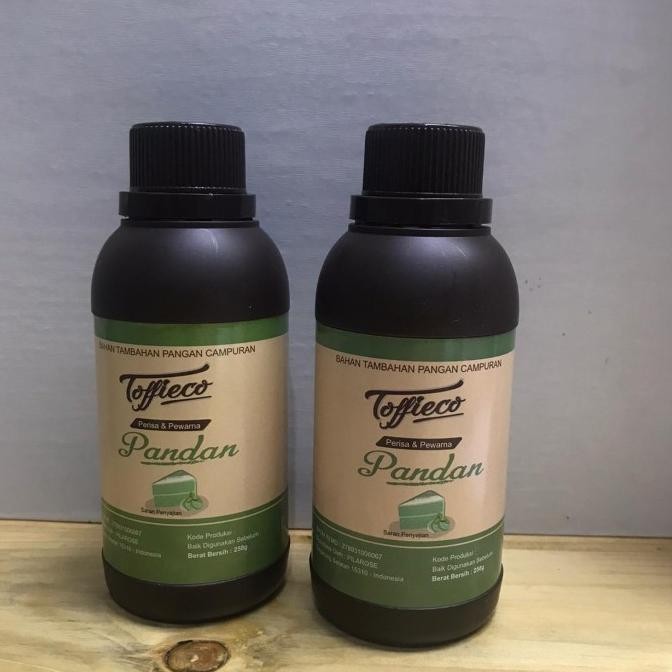 

Toffieco Pandan 250gr Perisa & Pewarna Makanan Kue Cake KGS