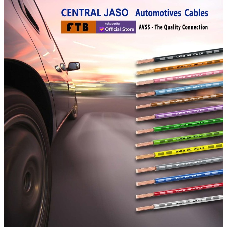 AUTOMOTIVE CABLE KABEL OTOMOTIF AVSS 0.5MM 20M AVSS 0.5 MM AVSS 0,5MM