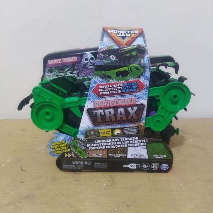 monster jam grave digger Trax rc