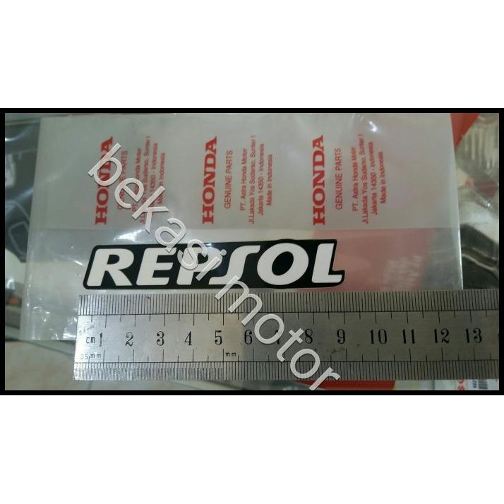 

HOT DEAL STICKER STIKER REPSOL 9CM X 1.5CM ORIGINAL !!!!