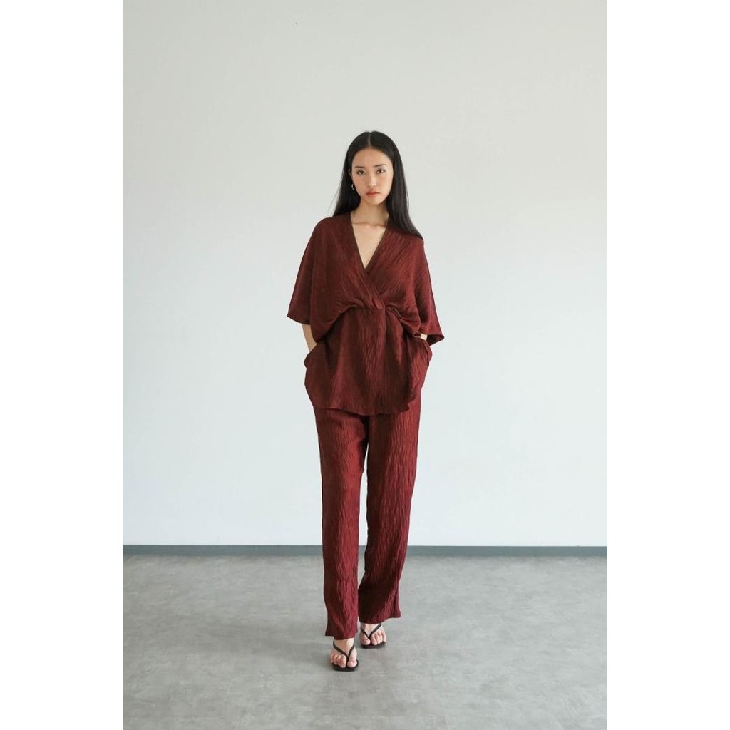 PAFON Klo Top - Maroon PAFON
