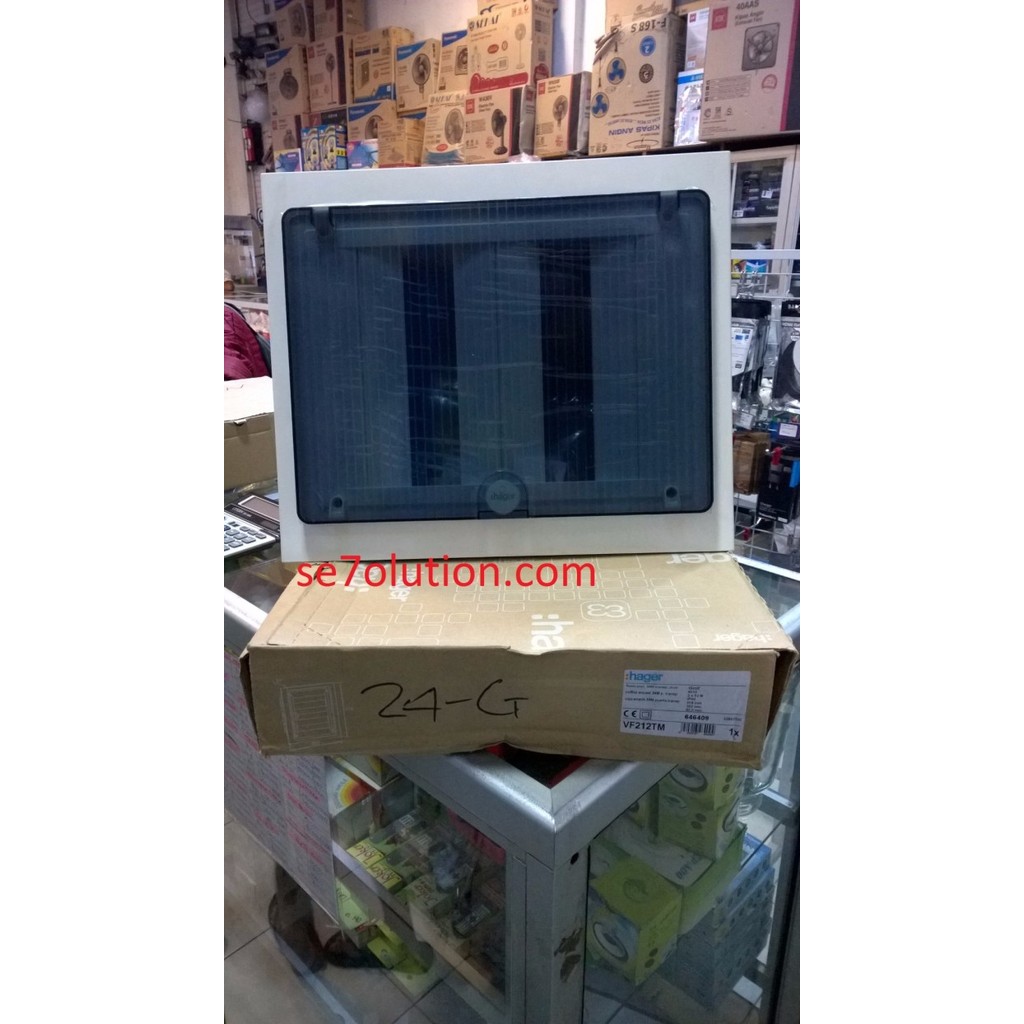 Hager Box Mcb Hager 24 Group (9010)