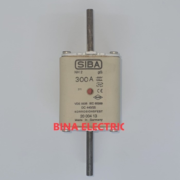 Nh Fuse Nh2 Nh 2 Siba 300A / Sekering Nh 2 Siba 300 Ampere German Best