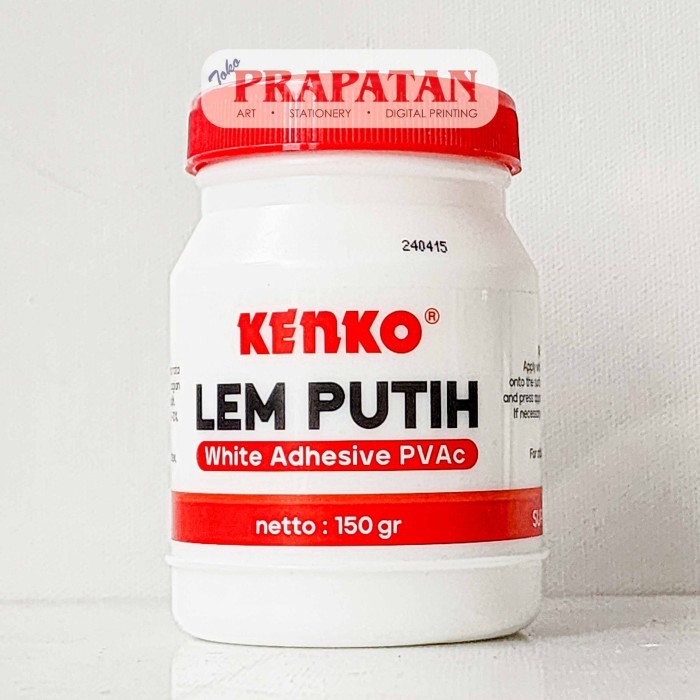 

Lem Kenko Putih 150G White Adhesive Glue Lem Cair #Original