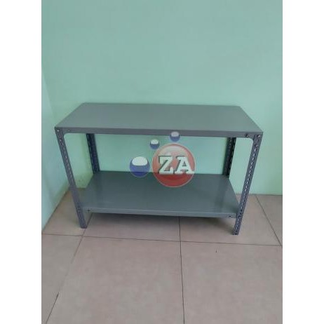 Rak besi siku 2 susun meja kompor aquarium JS99