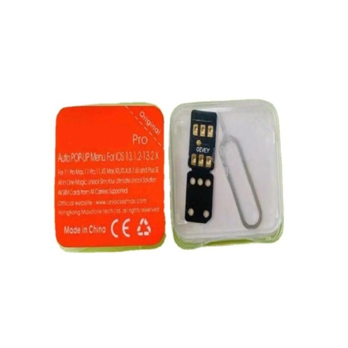 NEW Quu Aksesoris Hp Untuk Gevey- PRO Unlocking Card Sticker Untuk 6s7 8x
