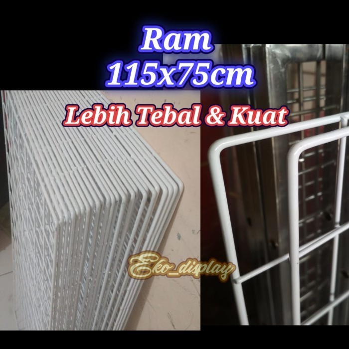 SPECIAL Kawat ram besi gantungan aksesoris,ram jaring toko,counter hp,galery