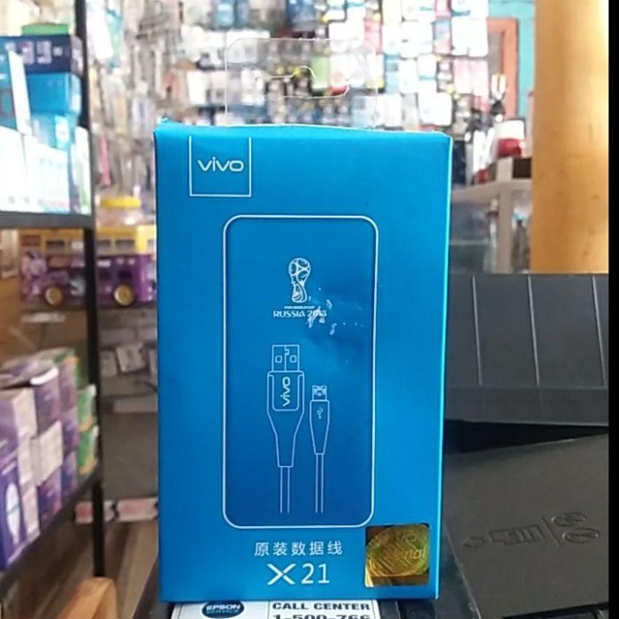 CUCI GUDANG GROSIR AKSESORIS HP KABEL DATA VIVO ORI X21 TERMURAH CIANJUR
