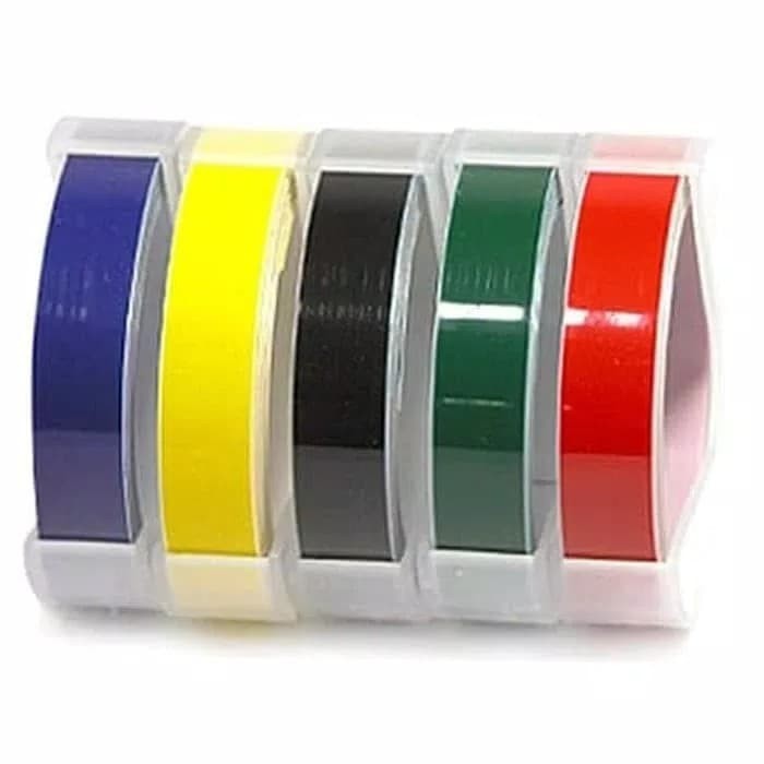 

Refill Pita 9Mm Dymo 1610 Mesin Label Tape Maker Emboss #Original