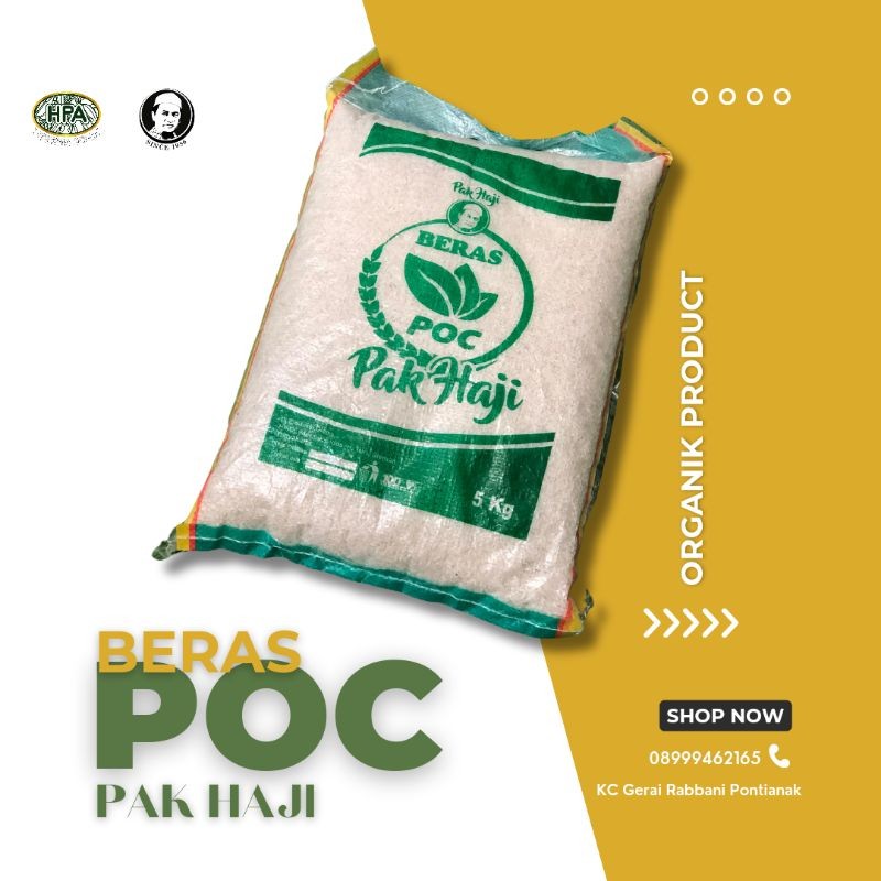 

Beras POC Organik HPA Kemasan 1kg