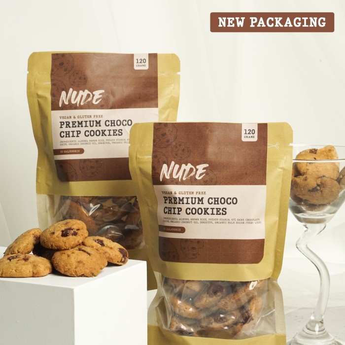 

Ready Premium Choco Chip Cookies Gluten Free & Vegan Diet Healthy