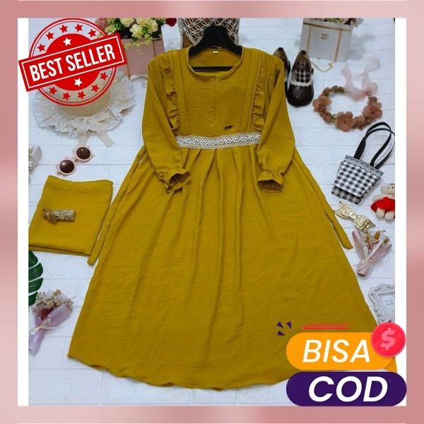 Gsmis Bju Perempuan Remaja Usia Tanggung Pakaian Games Remaja Gamis Dress Gamis Anak Tanggung Gamiss