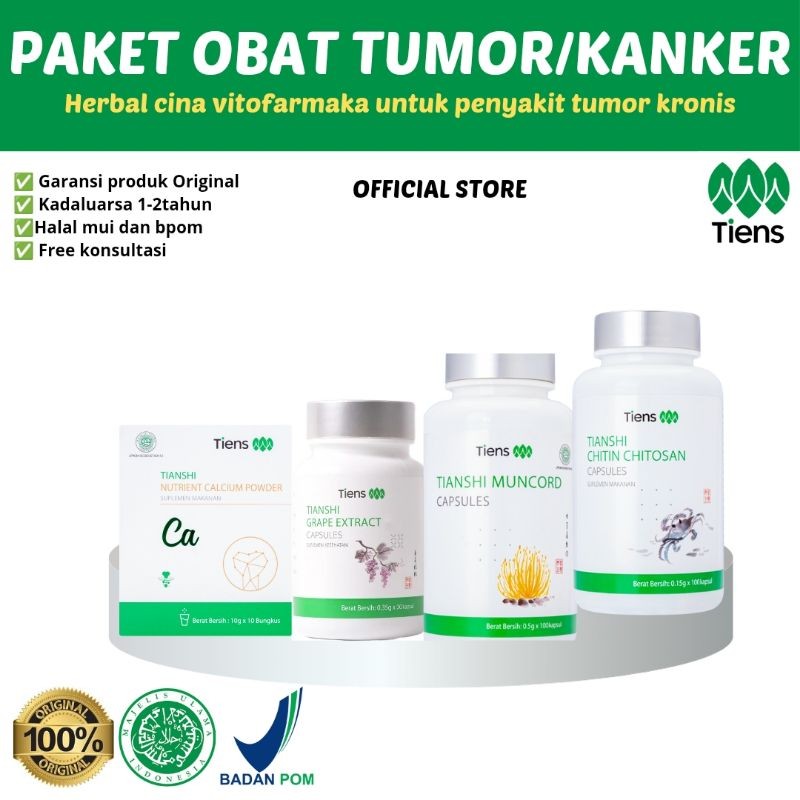 TCM HERBAL Obat Cina kanker payudara obat tumor