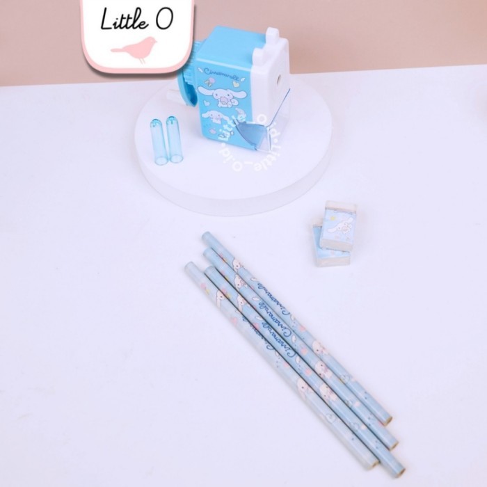 

Set Alat Tulis Anak Sanrio 7In1 Serutan Sil Ghapus Tutup Sil Rautan Peratan Sekolah Paket Goodiebag