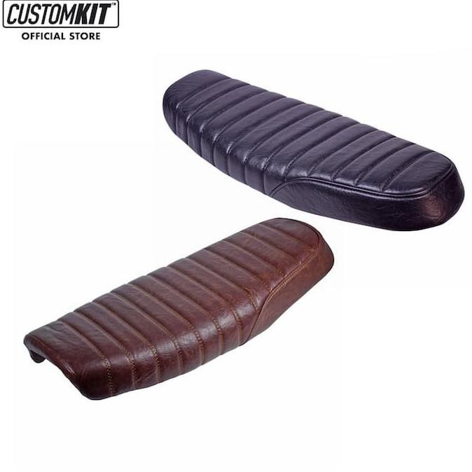 Jok Cafe Racer Motif Garis Kawasaki W 175