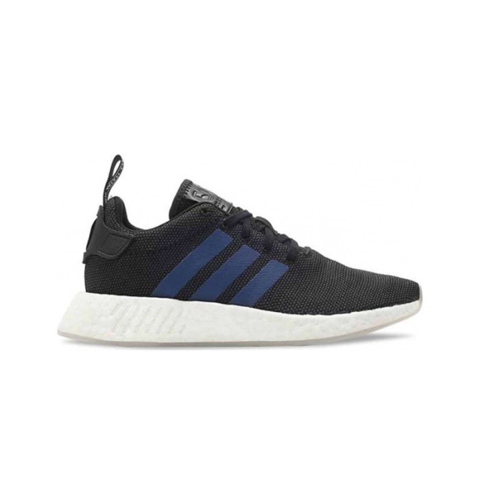 ADIDAS Nmd R2 Core Black Noble Indigo Sepatu Pria - CQ2008 - Size 38