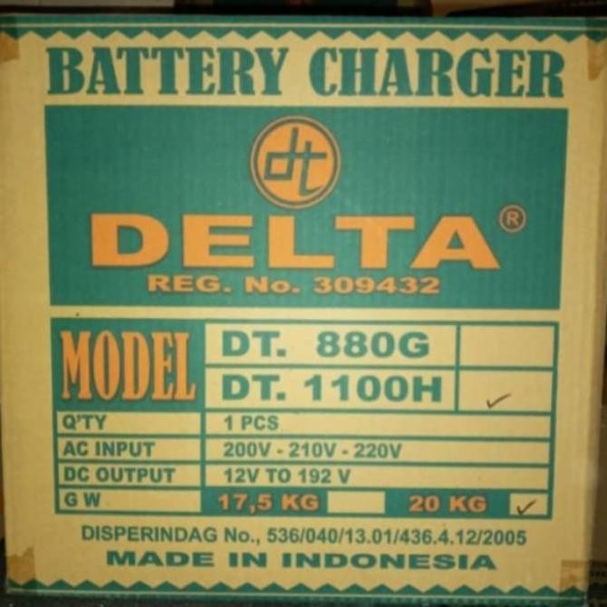 Battery Charger Cas Aki Delta DT1100 100A