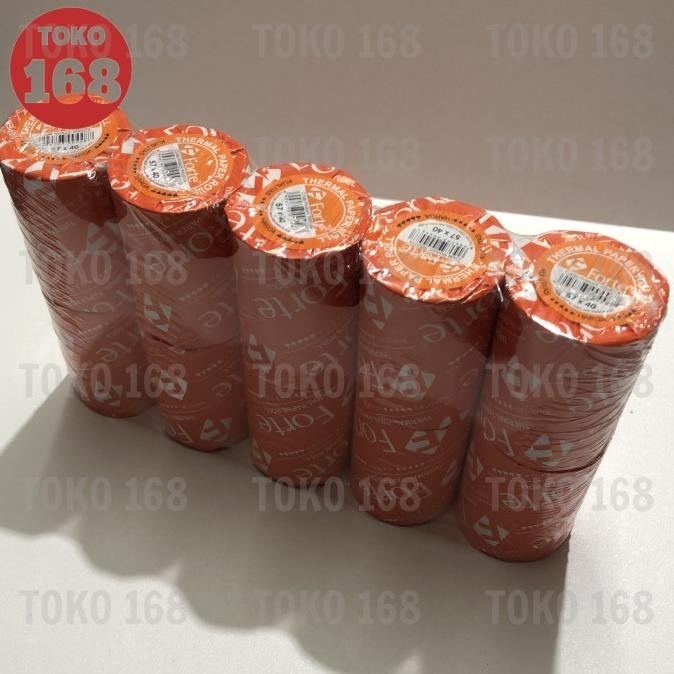 

Sale Forte Thermal Roll/Thermal Paper/Kertas Thermal 57 X 40 Mm (Pak)