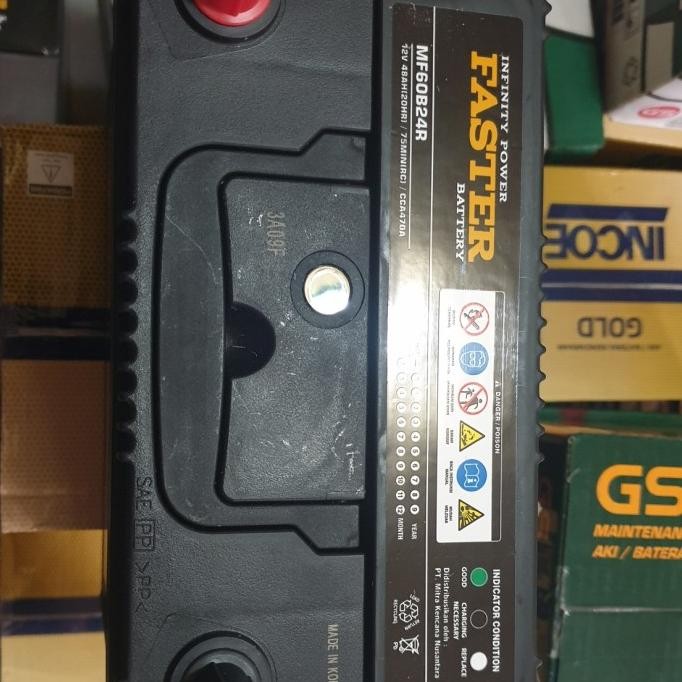 Aki Mobil Kering FASTER MF NS60 48Ah