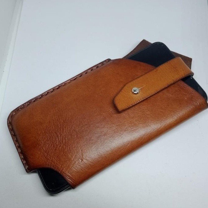 KOMPLIT Casing HP pinggang kulit asli, Aksesoris Handphone universal