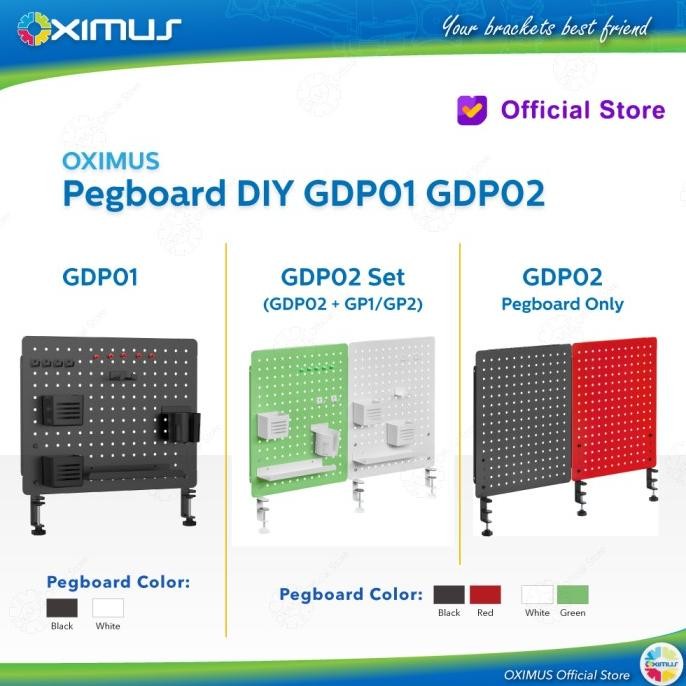 

Rak Papan Meja Modular Deskmount Pegboard Diy Oximus Gpd01 Gpd02 Original Dan Terpercaya