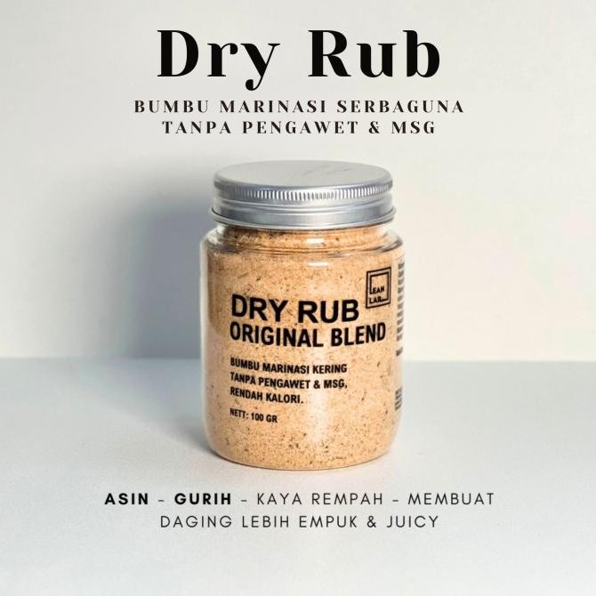 

Lean Lab Dry Rub 100 gr Bumbu Masak Marinasi KGS