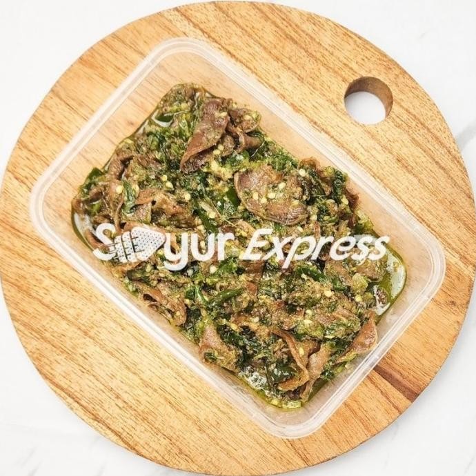 KIRIM INSTAN Lauk Lidah Sapi Bumbu Cabe Ijo H85S