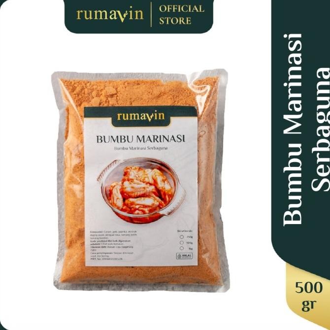 

Rumavin - Premium Bumbu Rendaman Marinasi Ayam Goreng 500gr KGS
