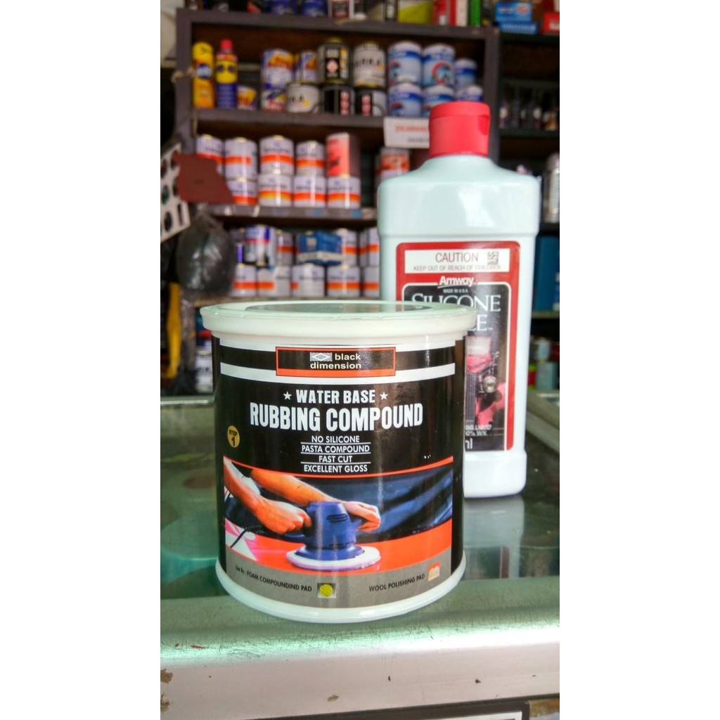 Black Dimension water base Rubbing Compound