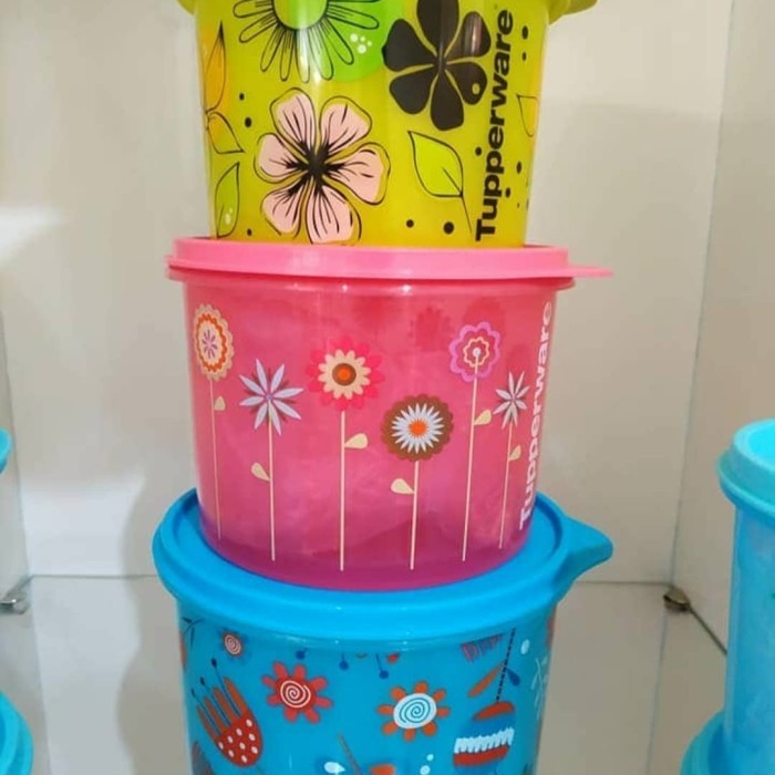 TERMURAH - daisy canister toples set tupperware