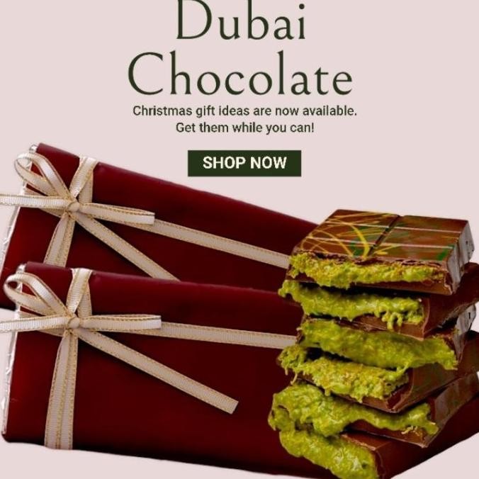 

Christmas gift Coklat Dubai Pistachio Kunafa NS02