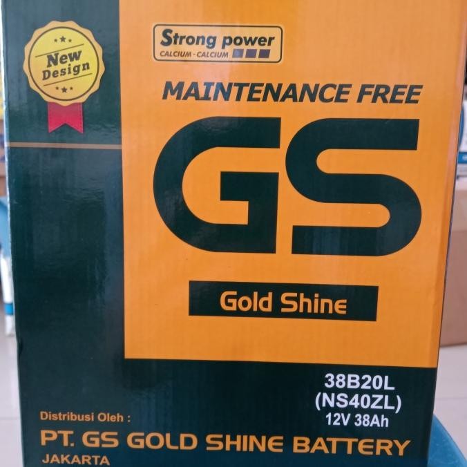TERBARU - Aki Xpander/ Aki Ertiga/ GS Goldshine MF NS40ZL/ 38B20L/ GS NS 40ZL