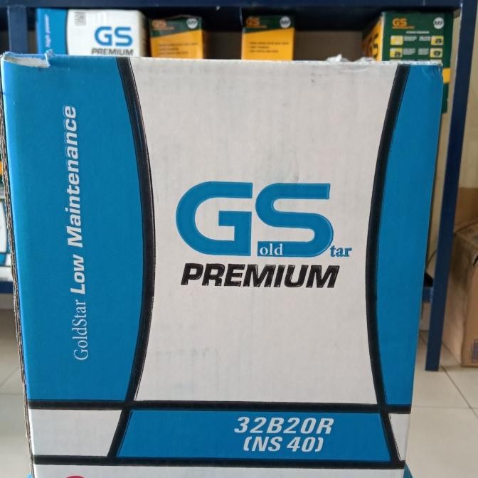 BEBAS ONGKIR - Aki Avanza/ Aki Xenia/ Aki Terios/ GS Premium NS40/ GS NS 40 Goldstar