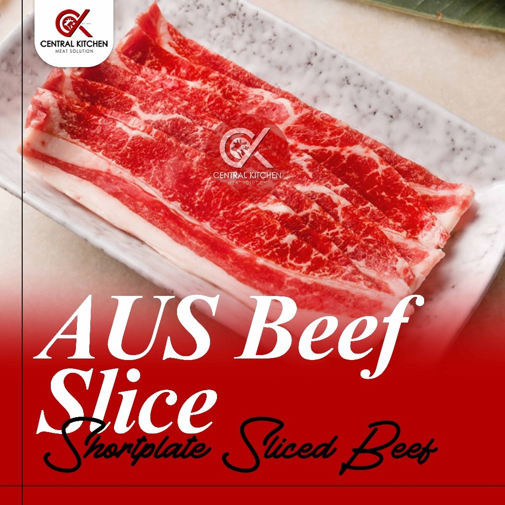 

Shortplate AUS Sliced Slice Beef / Sukiyaki Yakiniku Shabu